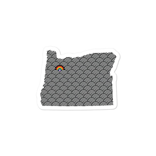 Oregon Sticker by Etta & James Junction