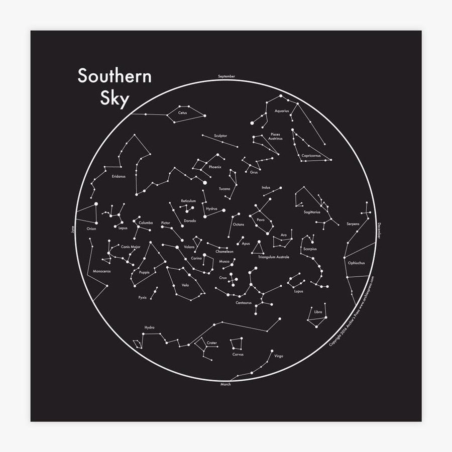 Southern Sky Print by Archie's Press