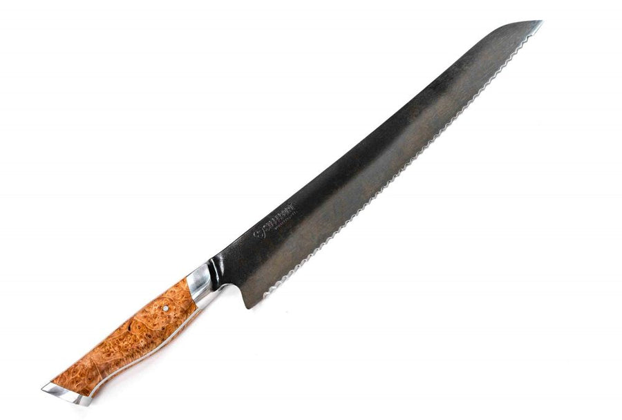 10" Bread Knife Carbon Steel by STEELPORT