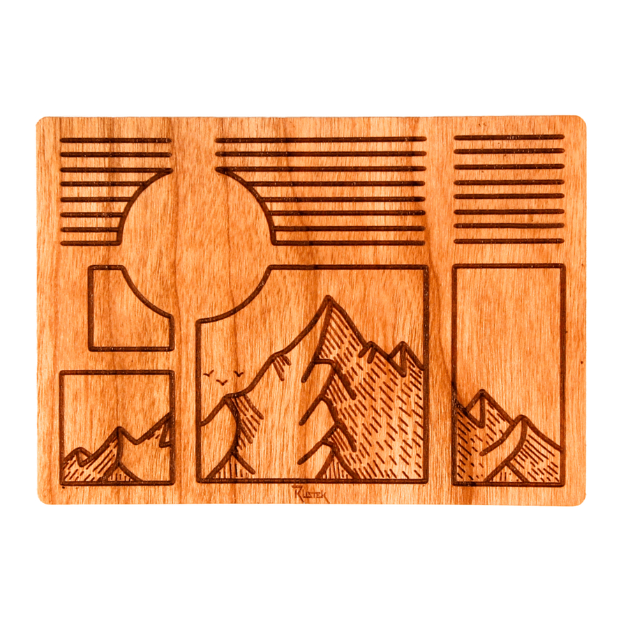 Dream Windows Wood Sticker by Rustek